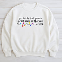 Humorous Christmas Jingle Crewneck, Jingle Some of the Way Sweatshirt, Sarcastic Holiday Sweater, Adorable Xmas Pullover Present for Men and Women