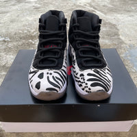 Sneakers, Black White Colorway, Cracked Pattern, Lace Up Design, Casual Gift for Sneaker Fans