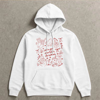 Coquette Bow Christmas Sweatshirt, Just a Girl Who Loves Christmas Hoodie, Adorable Girly Holiday Pullover, Festive Christmas Hoodie for Her