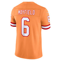 Tampa Bay Buccaneers Baker Mayfield Creamsicle Alternate Stitched Limited Jersey