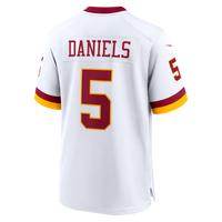 Washington Commanders Jayden Daniels White Game Super Bowl Era Jersey