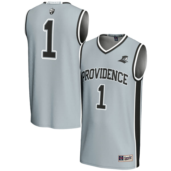 #1 Providence Friars Lightweight Basketball Jersey - Silver