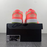 Low Top Sneakers, Green Pink Colorway, Glow in the Dark Detail, Lace Up Design, Casual Gift for Sneaker Fans