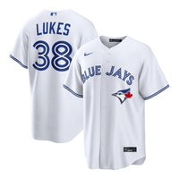 Toronto Blue Jays Nathan Lukes White Home Replica Jersey