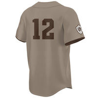 Texas A&M Aggies Corps of Cadet Lightweight Baseball Jersey - Khaki
