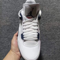 Low Top Sneakers, Midnight Blue Colorway, Leather Footwear, Lace Up Design, Casual Gift for Sneaker Fans