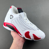 Retro Low Top Sneakers, White Red Colorway, Lace Up Design, Casual Gift for Sneaker Fans
