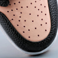 Sneakers, Black Peach Colorway, Lace Up Design, Casual Gift for Sneaker Fans