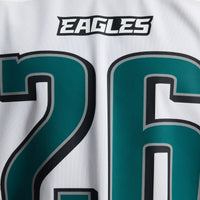 Philadelphia Eagles Saquon Barkley White Game Jersey