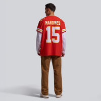 Kansas City Chiefs Patrick Mahomes Red Team Elite Jersey