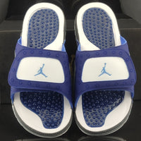 Retro Slides, Navy Blue Colorway, Slip On Design, Casual Gift for Shoe Lovers