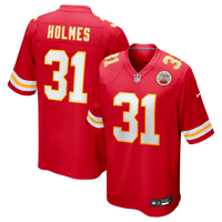 Kansas City Chiefs Priest Holmes Red Game Retired Player Jersey