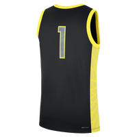 Black Oregon Ducks #1 Alternate Replica Basketball Jersey