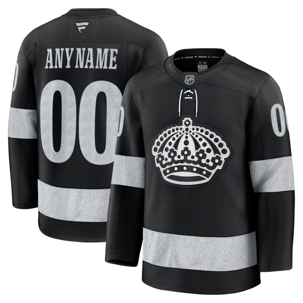 Los Angeles Kings Black Alternate Premium Custom Jersey