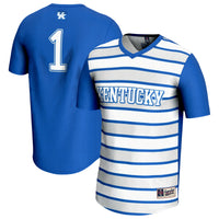 #1 Kentucky Wildcats Lightweight Soccer Fashion Jersey - Royal