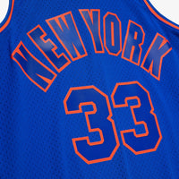 New York Knicks Patrick Ewing 1996 Swingman Authentic Jersey - Royal Blue