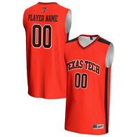 Texas Tech Red Raiders NIL Pick-A-Player Lightweight Basketball Jersey - Red