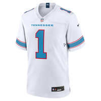 Tennessee Titans Cameron Ward White Game Jersey