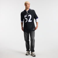 Baltimore Ravens Ray Lewis Black Alternate Retired Player Game Jersey