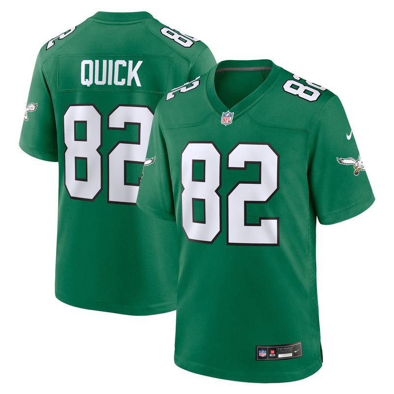 Philadelphia Eagles Mike Quick Kelly Green Retired Player Alternate Game Jersey