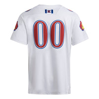 #00 Kansas Jayhawks Premier Strategy Jersey - White