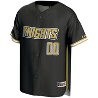 UCF Knights NIL Pick-A-Player Lightweight Baseball Jersey - Black