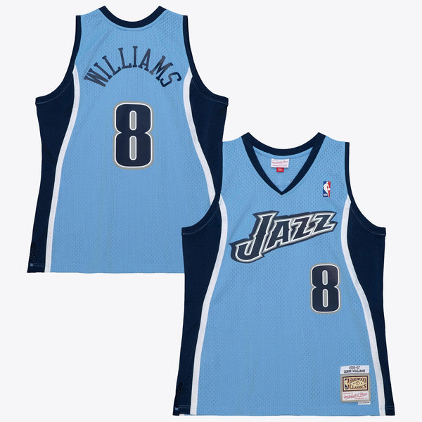 Utah Jazz Deron Williams 2006 Alternate Authentic Jersey - Columbia Blue