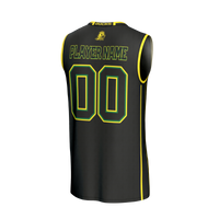 Oregon Ducks Lightweight Collegiate Basketball NIL Pick-A-Player Fashion Jersey - Black