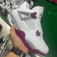 Sneakers, White Burgundy Colorway, Lace Up Design, Casual Gift for Sneaker Fans