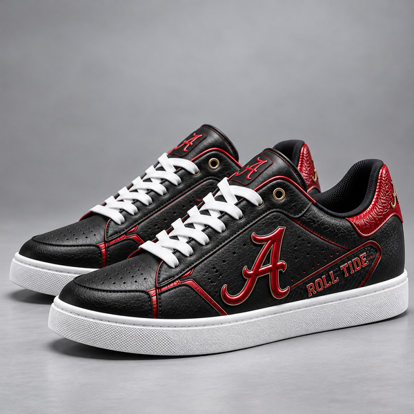 ALA Roll Tide - Crimson Script Low Top Sneakers - main