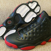 Sneakers, Black Red Colorway, Lace Up Design, Casual Gift for Sneaker Fans