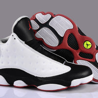 Sneakers, White Black Colorway, Lace Up Design, Casual Gift for Sneaker Fans