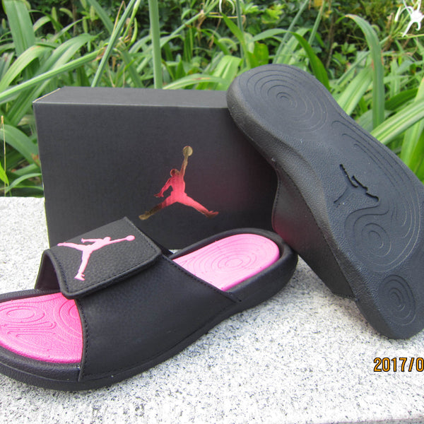 Slides, Black Pink Colorway, Slip On Design, Casual Gift for Shoe Lovers