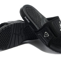 Slides, Black Colorway, Slip On Design, Casual Gift for Shoe Lovers