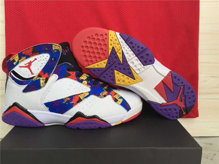 Sneakers, White Multicolor Colorway, Lace Up Design, Casual Gift for Sneaker Fans