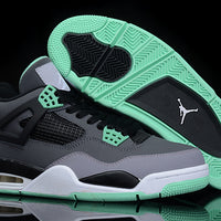 Sneakers, Green Colorway, Lace Up Design, Casual Gift for Sneaker Fans