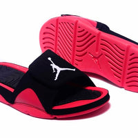 Retro Slides, Black Pink Colorway, Slip On Design, Casual Gift for Shoe Lovers