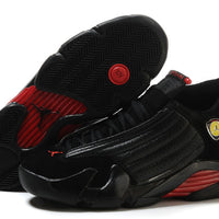 Sneakers, Black Red Colorway, Lace Up Design, Casual Gift for Sneaker Fans