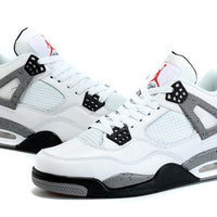 Sneakers, White Gray Colorway, Lace Up Design, Casual Gift for Sneaker Fans