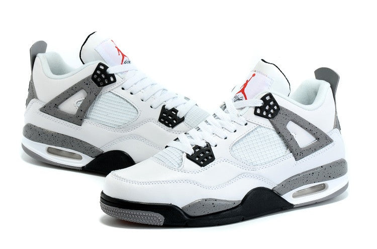 Sneakers, White Gray Colorway, Lace Up Design, Casual Gift for Sneaker Fans