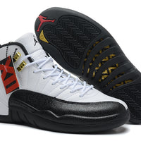 Sneakers, White Black Colorway, Lace Up Design, Casual Gift for Sneaker Fans