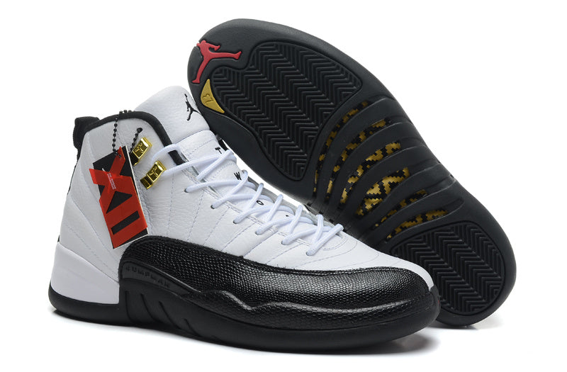 Sneakers, White Black Colorway, Lace Up Design, Casual Gift for Sneaker Fans