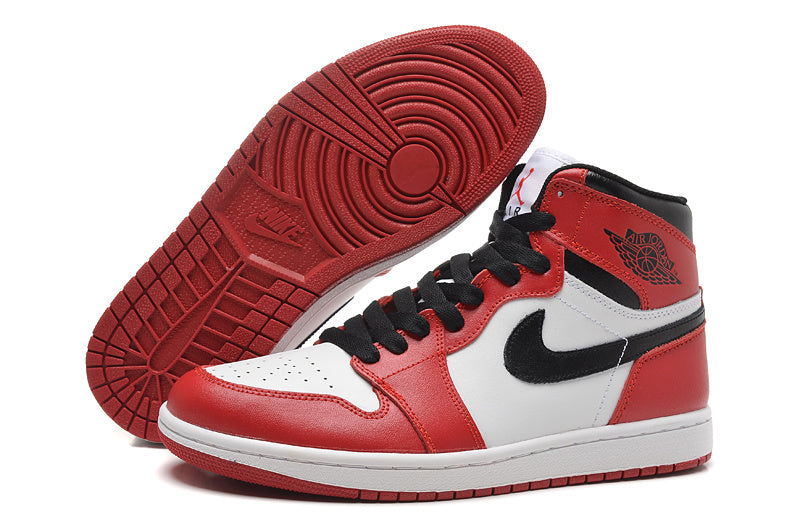 Sneakers, Red White Black Colorway, Lace Up Design, Casual Gift for Sneaker Fans