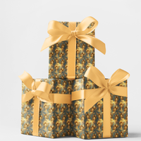 Religious Holiday Gift Wrap, Angel Choir Christmas Wrapping Paper, Elegant Church Present Paper, Traditional Xmas Gift Wrapping Paper