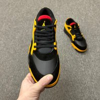 Basketball Shoes, Black Red Yellow Colorway, Lace Up Design, Casual Gift for Shoe Lovers