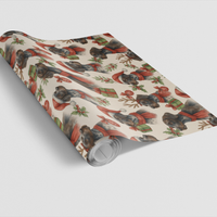 GSP Christmas Dog Gift Wrap, German Shorthaired Pointer Wrapping Paper, Mistletoe Holiday Wrapping Paper, Dog Lover Xmas Wrapping Paper