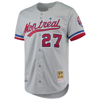 Montreal Expos Vladimir Guerrero Gray Cooperstown Collection Authentic Jersey