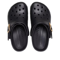 Classic Clogs - Metallic Buckle - Black - Style 213543-001