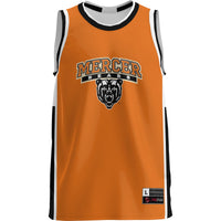 Mercer Bears Lightweight Basketball Jersey - Orange