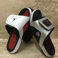 Retro Slides, Black Colorway, Slip On Design, Casual Gift for Shoe Lovers
